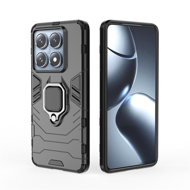 For Xiaomi 14T Pro 5G Case Shockproof Armor Magnetic Holder Ring Cover For Mi 14T Pro 14TPro Mi14T Xiaomi14T T14 Pro Cases