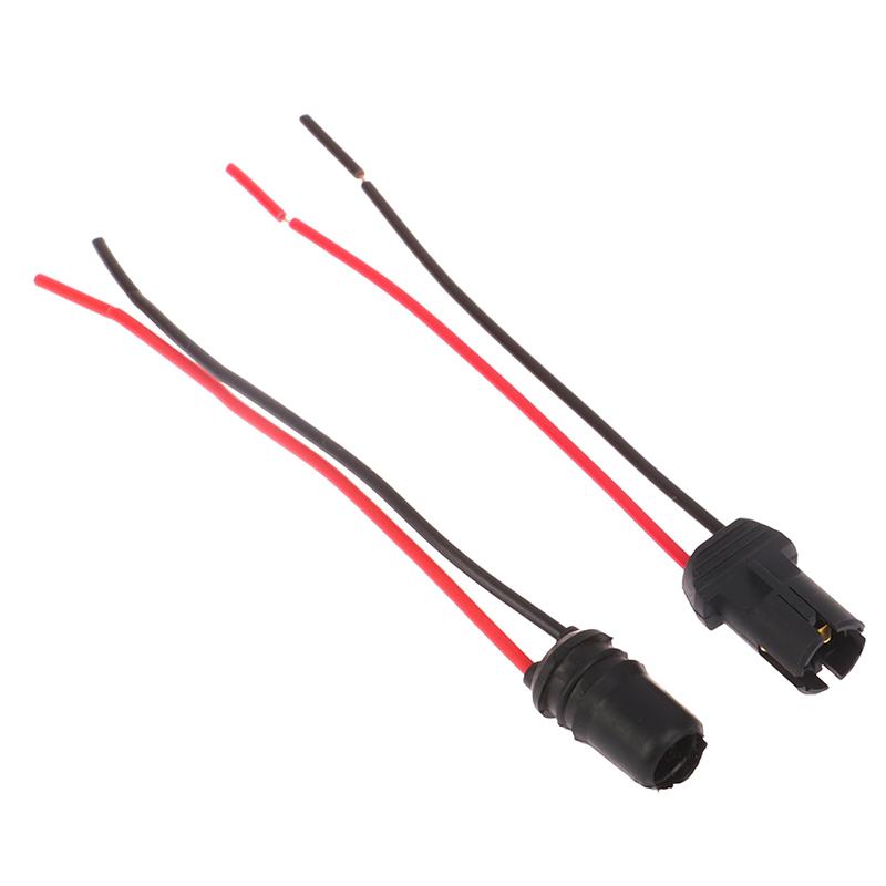 10 шт. DC12V T10 W5W 194 168 гнездо держателя габаритного фонаря разъем провода жгута лампочек запасные части автомобиля