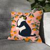 Cute Cat Pattern Pillow Case Linen Pillows Case Cushions Case Sofa Pillows Case Decor Home