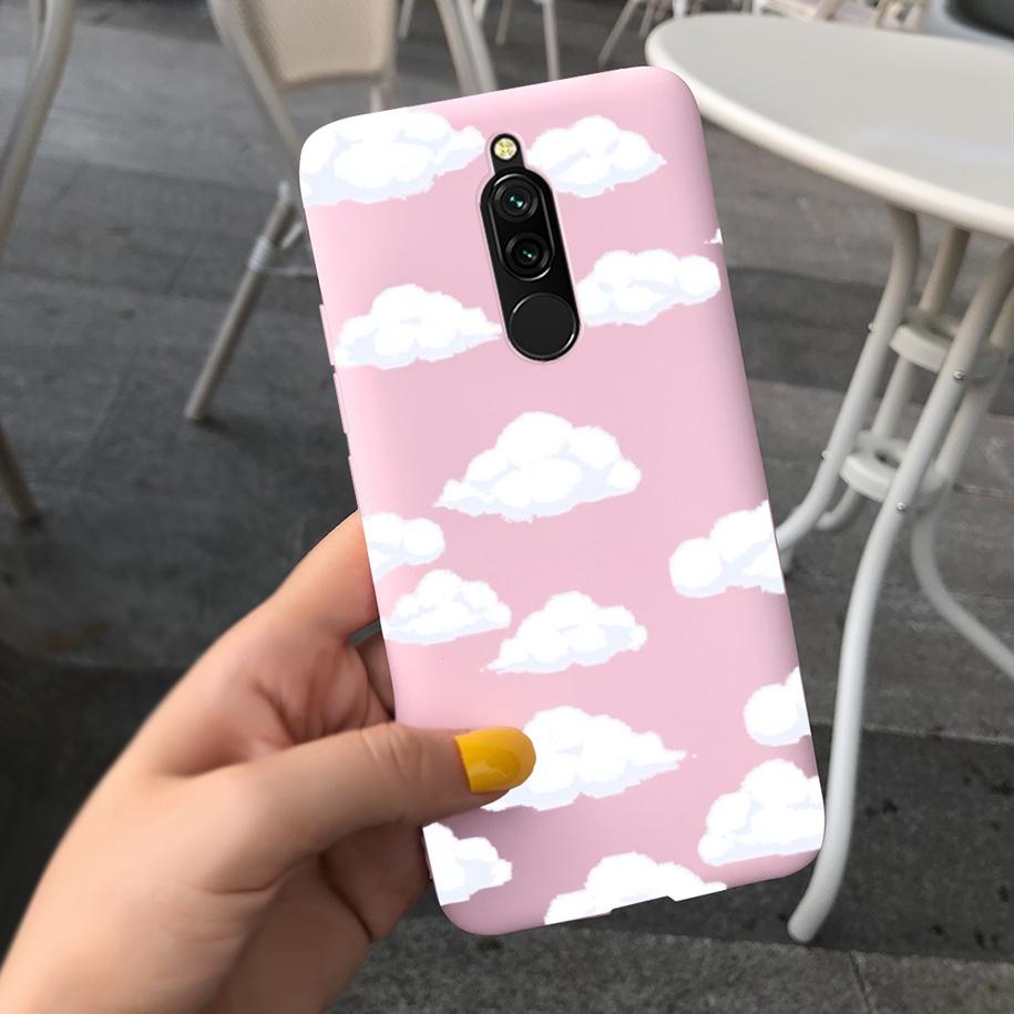 Популярный лавандовый чехол для Xiaomi Redmi 8 Чехол 2021 Мягкий тонкий силиконовый ТПУ чехол для телефона Funda для Xiomi Redmi 8 Coque Чехол Redmi8