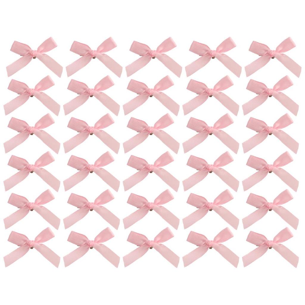 Заколка-уточка с бантом в балетном стиле 4 см: Дофаминовый Сладкий Плетеный Аксессуар для Волос