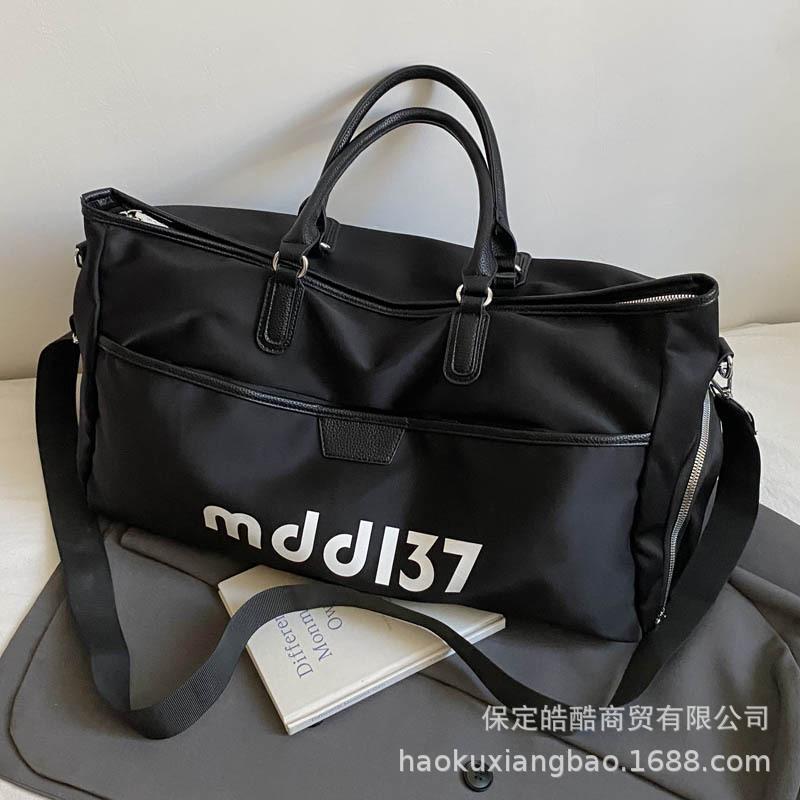 Сумка для путешествий для интернет-знаменитостей, легкая, женская, портативная, дорожная сумка-даффл для коротких деловых поездок, женская, большой вместимости, с отделением для влажных и сухих вещей, спортивная фитнес-сумка