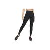Nike Go Floral Series SS23 Slim Fit Fitness Long Pants with Solid Color Logo Pocket Detail Women Bottoms Black DQ5673-010