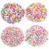 20/40/80 шт. модные фурнитура для рукоделия «сделай сам», микс цветов, конфеты, бабочки, бусины для изготовления браслета, ожерелья, сережек