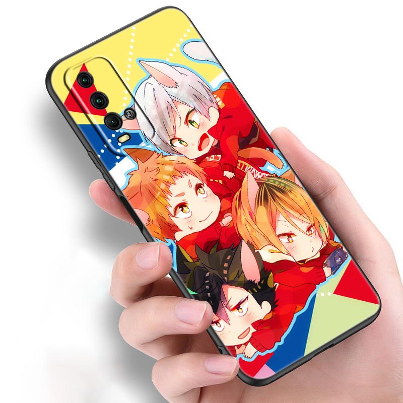 Kozume Kenma Haikyuu аниме силиконовый чехол для телефона для Xiaomi Redmi Note 11 10 9 8 Pro 11T 10T 10S 9S 8T 9 9A 9C 9T черный мягкий чехол