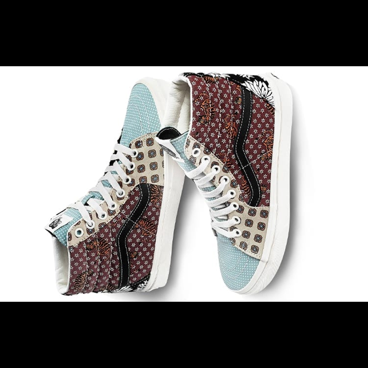 Sk8 Vans-Hi 'Тигровый пэчворк' VN0A4BV61IO