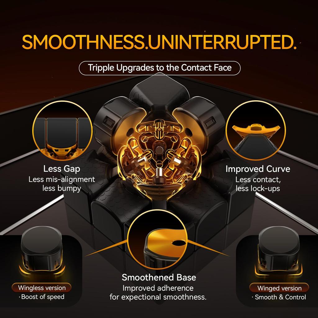 GAN15 Magnetic Levitation Speed Cube GAN Magnetic Cube Is the Perfect Combination of and Super Brain Teaser Puzzle Flagship UV Coating for 3x3,