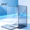 Decorative Stationery Gift for Readers 1 Pc Clear Bookend Heavy Book, Acrylic Book Shelf Organizer, Modern Dividers Library L Shaped Stopper