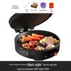 New Adjustable Temperature Electric Griddle: Double-Sided Non-Stick Surface for Pancakes, Cakes, Crepes, and More