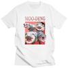Custom Moo Deng Hippo Meme T Shirts for Men Pure Cotton Tees Tshirts Tshirt Clothes