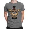 Fnaf Freddy Fazbear Graphic 100 Cotton Tshirt Five Nights At Freddys Tops Tees For Unisex