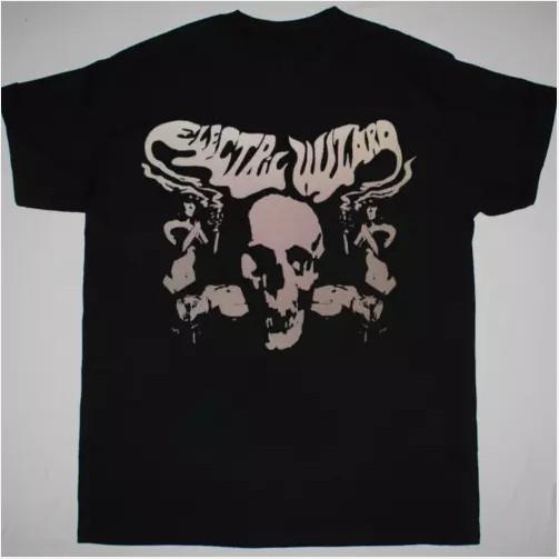 Мужская унисекс футболка Electric Wizard Black Mass, короткий рукав, хлопок, черная