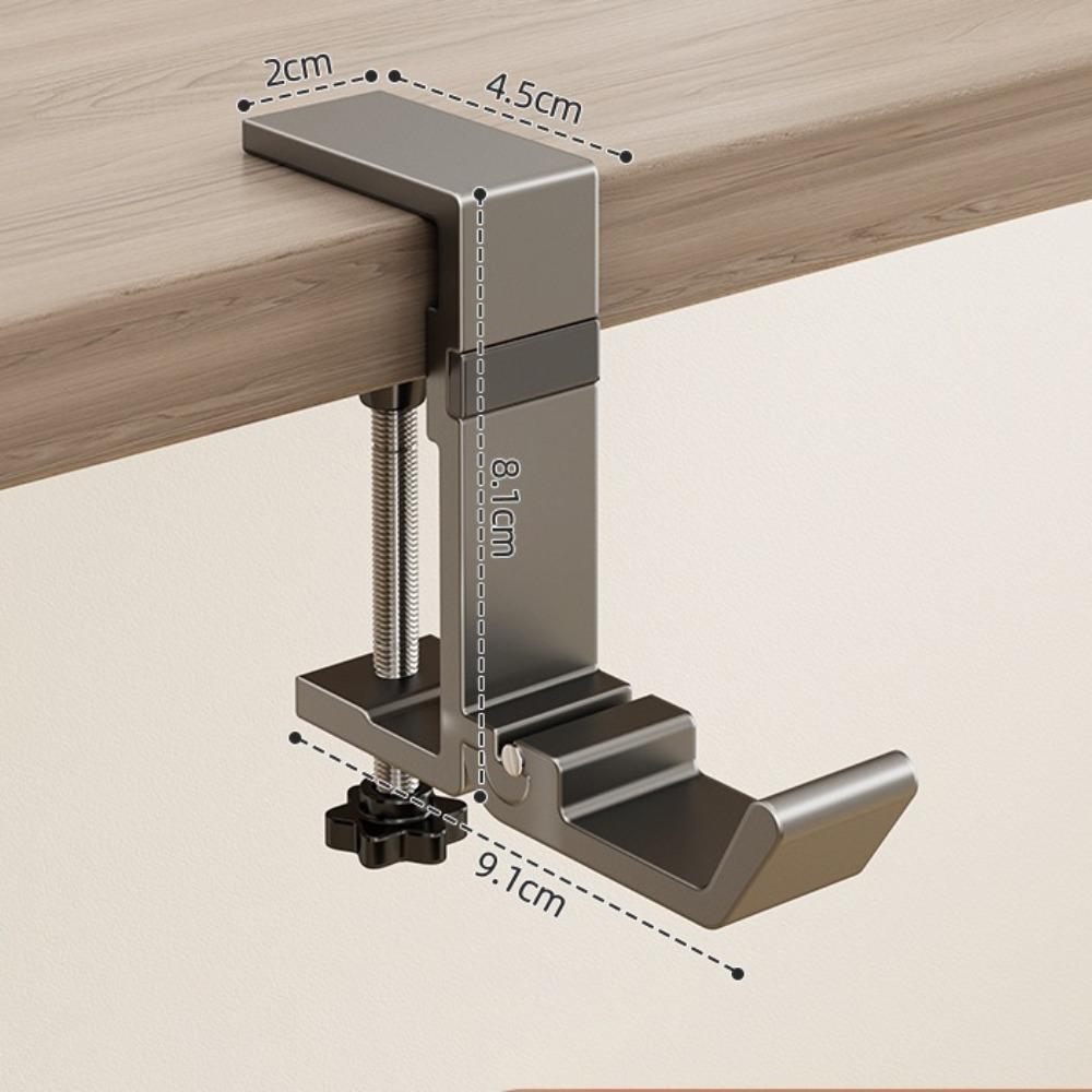 Punch-free Hanging Bag Hook Portable Handbag Rack New Table Hook Table