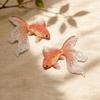 4PCS Sew On Goldfish Applique Multi-Color Goldfish Patches  Daily Fashion
