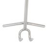 Silver Pot Lid Hook Wooden Grip Stainless Steel Dutch Oven Dutch Oven Lid Lifter  Outdoor Grilling