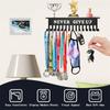 Medal Display Rack Medal Hanger Holder Organizer Wall Mounted Large Capacity Award Holder For Race Soccer Sports Karate
