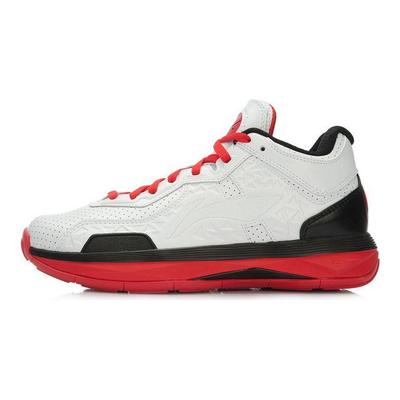 Li Ning All City 4 Серия Уэйда Амортизация Нескользящие Износостойкие Дышащие Отскок Полувысокие Баскетбольные Кроссовки Унисекс Баскетбольные Кроссовки ABAL005-8