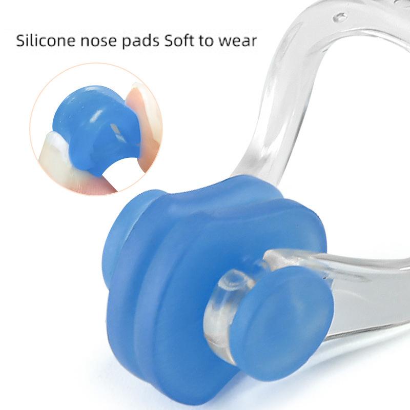 Плавательный зажим для носа многоразовый мягкий силиконовый водонепроницаемый носовые заглушки защита для детей взрослых начинающих серфинг дайвинг аксессуары