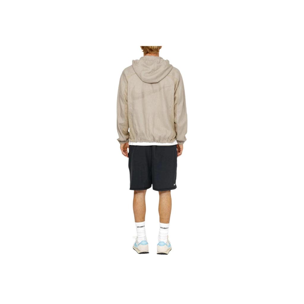 Nike X Stüssy Collaboration SS24 Удобные быстросохнущие универсальные повседневные шорты унисекс шорты черные FZ5761-010