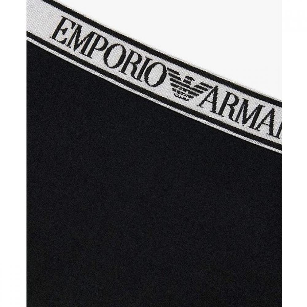 Emporio Armani Женские трусики-стринги из глянцевого нейлона S 0826112507