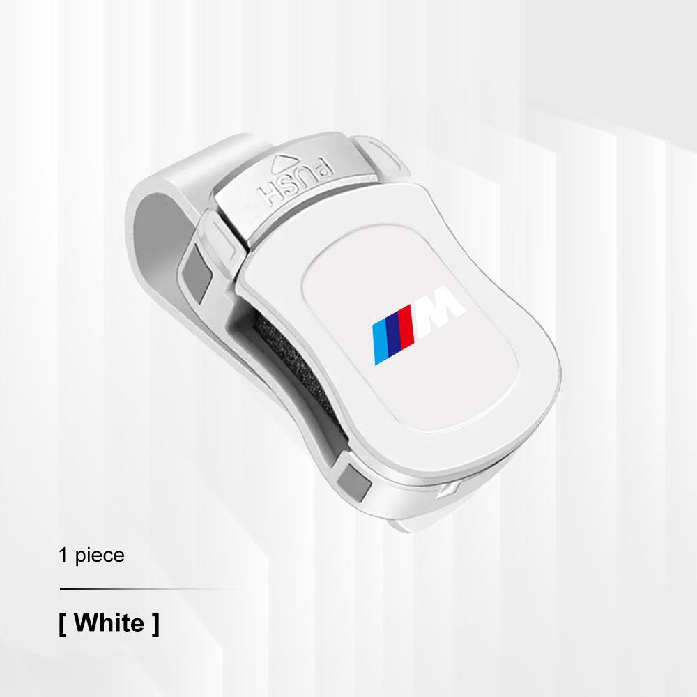 AAAOS1 Car Visor Glasses Storage Clip Sunglasses Holder for BMW X1 X3 X4 X5 X6 F15 F16 1 3 5 6 7 Series G30 G32 G11 F48 F39 520 525 320