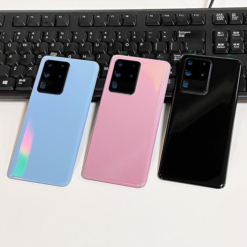 Стеклянные задние крышки корпуса для телефона SAMSUNG Galaxy S20 Ultra S20Ultra Задняя крышка аккумулятора Чехол для телефона Инструменты