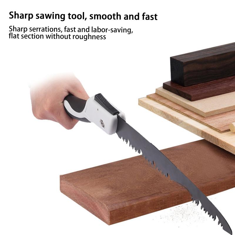 260mm Folding Saw Efficient Chip Removal Lock Design Pocket Pruning Saw For Bone Trees Wood Trimming