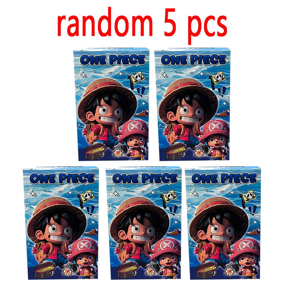 Аниме One Piece-серия Пиратский корабль Слепая коробка Мешок-сюрприз Игрушки Кукла Милая Аниме Фигурка Настольные украшения Коллекция