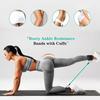 Ankle Resistance Bands with Cuffs Women Leg And Glute Exercise Bands Booty Workout Equipment for Kickbacks Butt And Hip Training