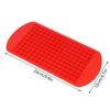 Silicone Mini Ice Cube Trays Small Ice Cube Molds Silicone Ice Cube Maker Foldable Ice Cube Tray Kitchen Popsicle Mold