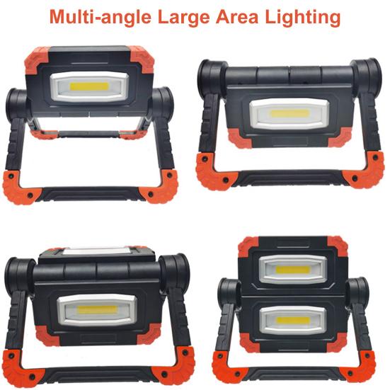 LED Work Light Waterproof Compact Size Super Bright High Lumens with Rotation Stand