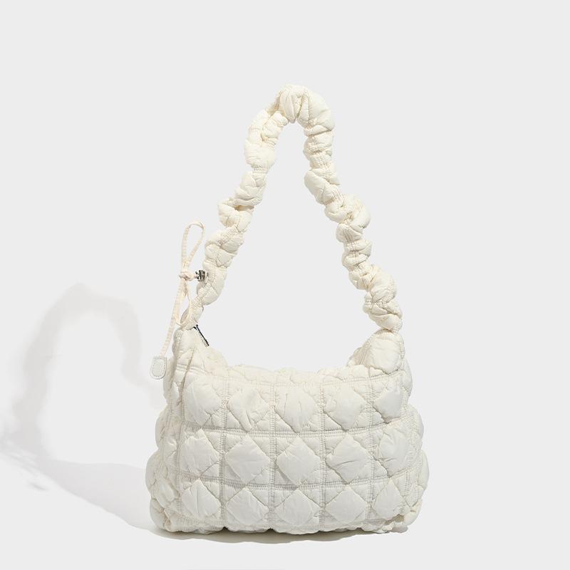 Popular Niche Design Senior Sense Pleated Bag Cloud Bag Fashion Matching Texture Trend Shoulder Bag Women's Bag