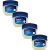 Vaseline - Original - Set of 4 Jars - 100 Gr - For All Skin Types - Balm Texture