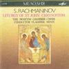 CD СЕРГЕЙ ВАСИЛЬЕВИЧ РАХМАНИНОВ М Литургия Святого. Иоанн Златоуст Op.3 SUCD1000012  1990 СССР Классика Б/У