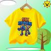 Funny Six Seven Italian Brainrot 67 Graphic Print T-Shirt Boy/Girl Summer Short Sleeved Kids Loose Comfortable Tshirt Tee Top
