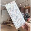 "Youyou Family 3D foam sticker, cute cartoon animal phone case decoration decal, suitable for handicrafts and phone decoration"