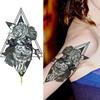 1PC Fashion Flower Temporary Tattoos Sticker DIY Fake Colorful Anchor Sheets Tattoo For Women Body Art Painting Arm Legs Tatoo Paper