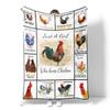 Galaxy Chicken Blanket Flannel Blanket Super Soft Warm Blanket for Living Room Bed Sofa Couch Decoration Lightweight King Twin