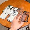 Противоударный чехол для телефона с покрытием для iPhone 15 14 11 12 13 Pro Max с защитной пленкой для объектива, чехол-кошелек, держатель для карт
