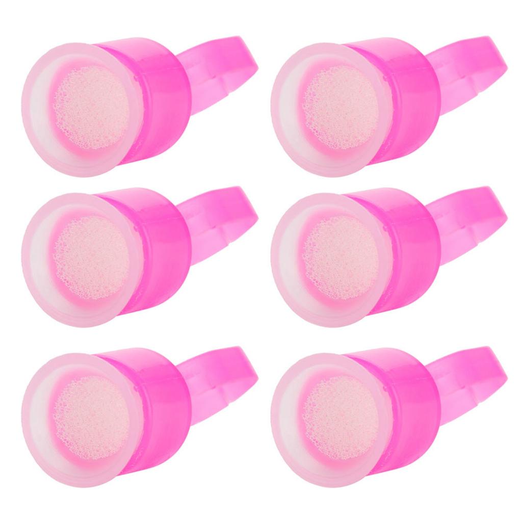 Disposable Tattoo Ink Ring Cups With Sponge Pigment Holder Permanent Makeup