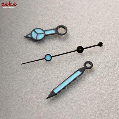 Стрелки для часов NH35 NH34 NH35A NH36 7S36 4R36 Серебристые Белые Серые Submariner Mercedes Diver Aiguille Стрелки Люминесцентные для детали Seiko