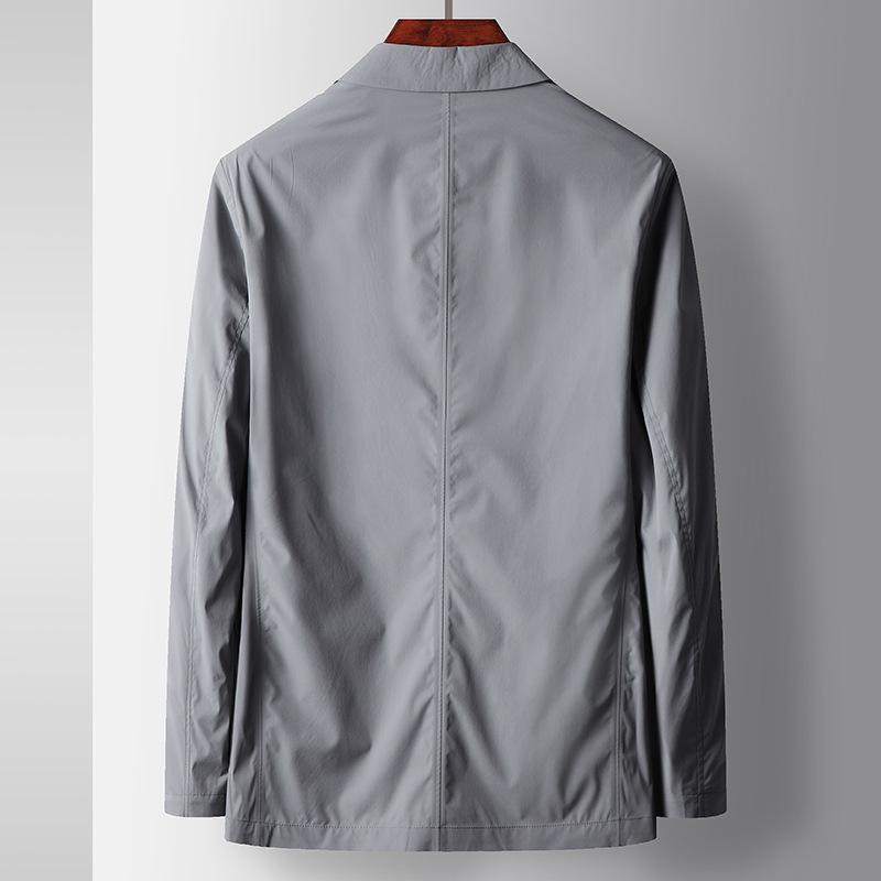 Весна и лето Тонкий легкий роскошный деловой однотонный молодежный однобортный пиджак в западном стиле