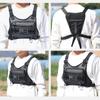 Fishing Chest Bag Outdoor Sports Running Vest Backpacks Front Chest Pack Chest Rig Backpacks for Fishing Cycling