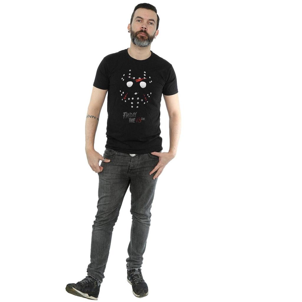 Мужская футболка с хоккейной маской «Пятница 13-е» Джейсона