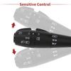 X Autohaux Steering Column Turn Signal Switch Lever Multifunction Combination Switch 8201167982 for Dacia Logan MK II 2012-2018