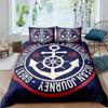 3D Print  Anchor Duvet Cover Set 2/3 Pcs Pillowcase Bedding Set Full Queen King Size