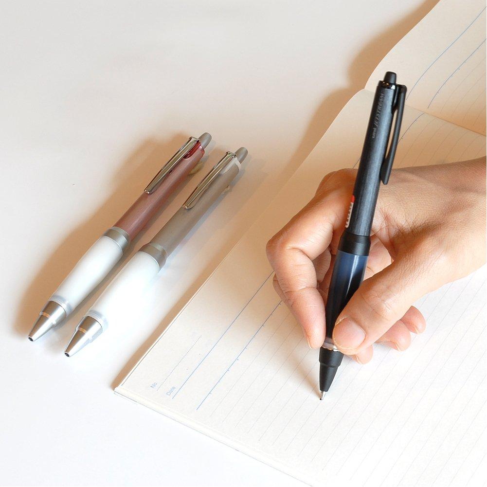 Шариковая ручка Mitsubishi Pencil Jetstream Alpha Gel Black Easy to Write SXN1000071P24 на масляной основе 0,7