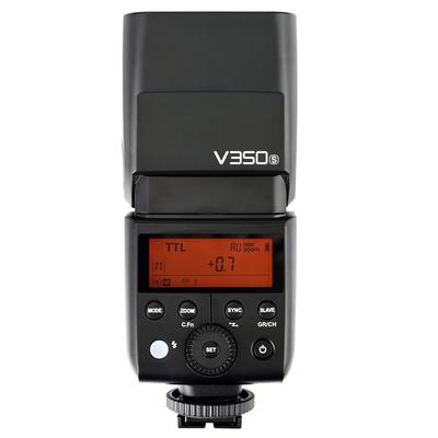 Godox Вспышка V350S для камеры Sony с технической меткой Godox 2.4GX Беспроводная система TTL GN36 Более 500 вспышек на полной мощности Перезарядка 0,01-1,7 секунды