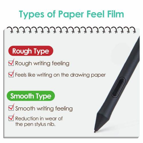 ELECOM Wacom WacomOne 13 Paper-like writing feel Paper texture film LCD pen tablet Liquid tab Anti-reflection Kent paper type with reduced wear on the