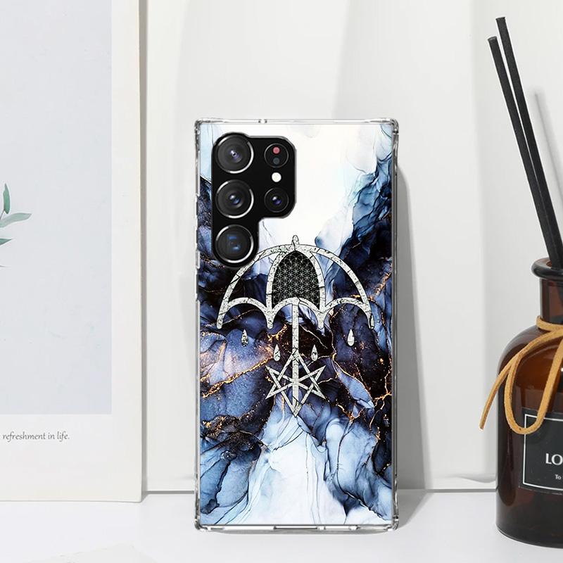 Чехол для телефона Bring Me The Horizons для Samsung Galaxy S25 S24 S23 S22 Ultra S21 FE S20 Plus S10 + S10E Арт Fundas Задняя крышка S24 S